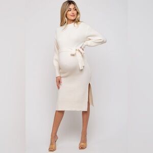Pinkblush knit sweater midi dress nwot